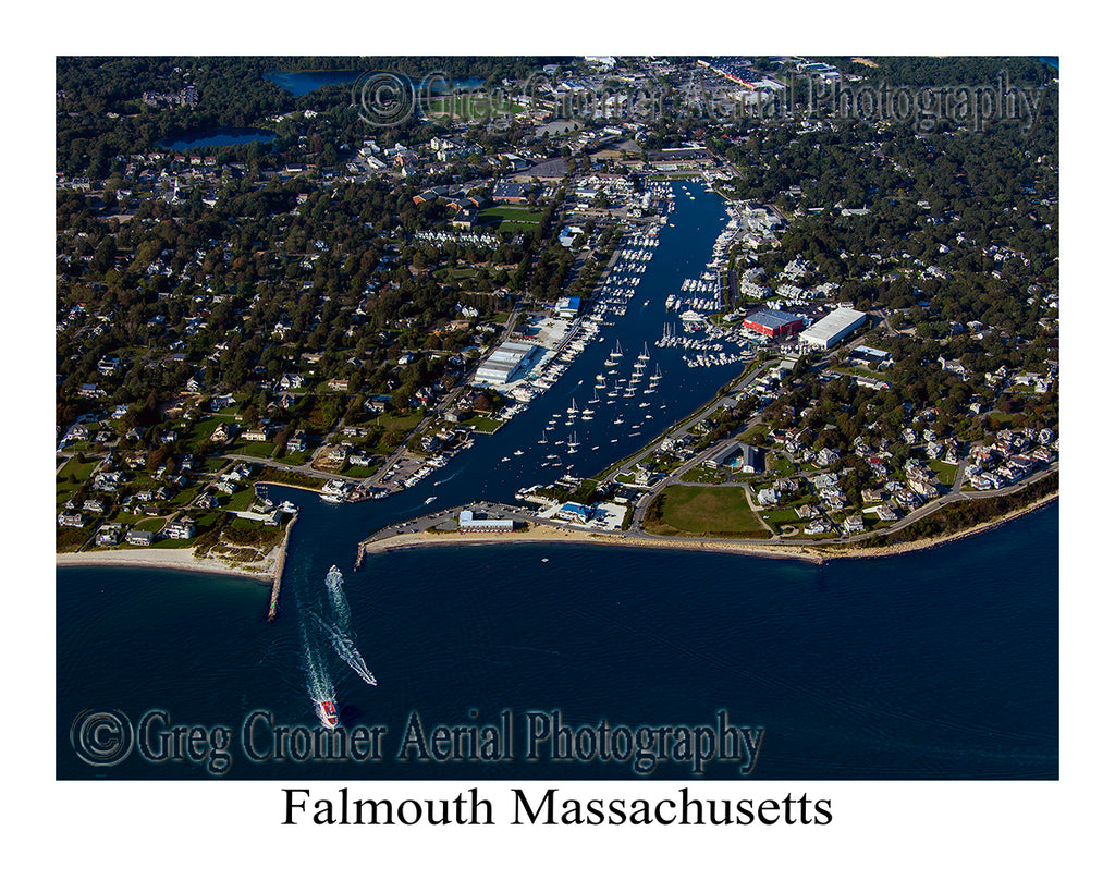 Aerial Photo of Falmouth, Massachusetts