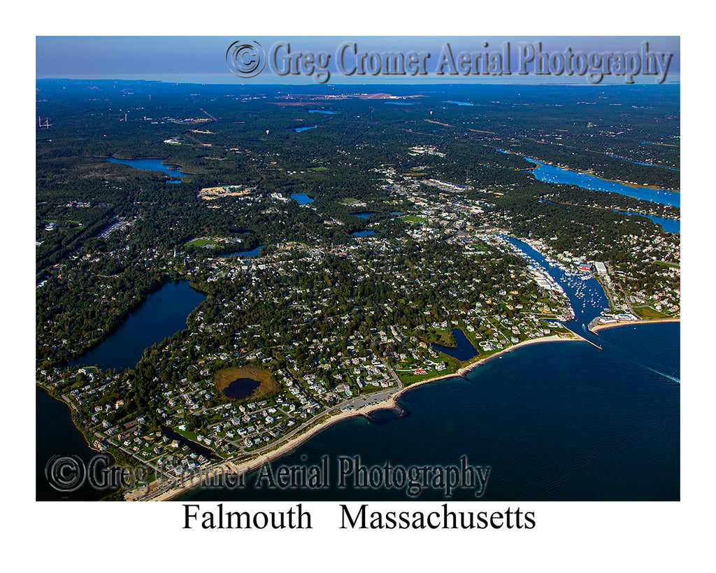 Aerial Photo of Falmouth, Massachusetts