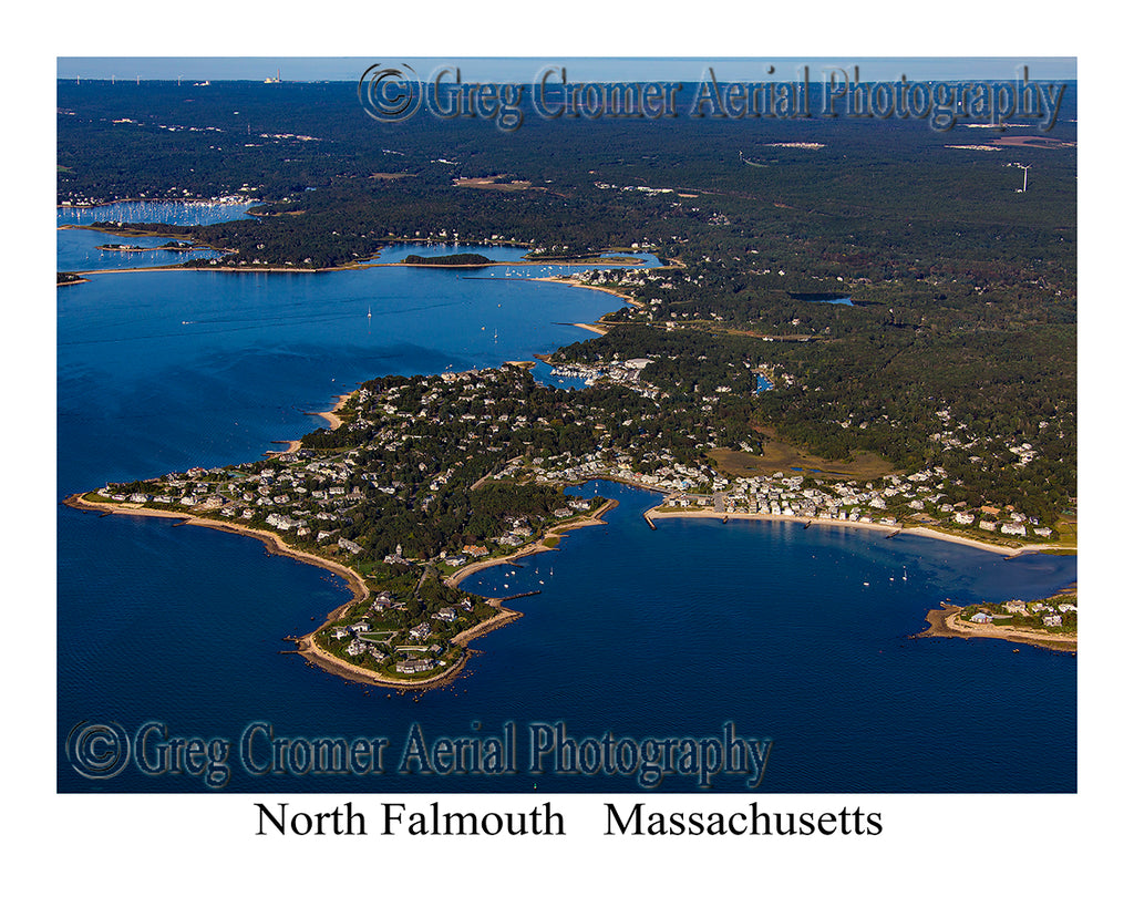 Aerial Photo of North Falmouth, Massachusetts