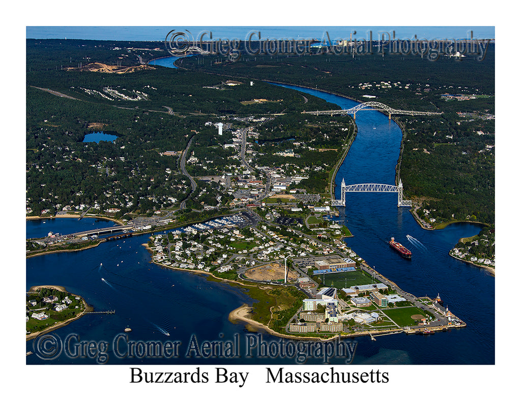 Aerial Photo of Buzzards Bay, Massachusetts