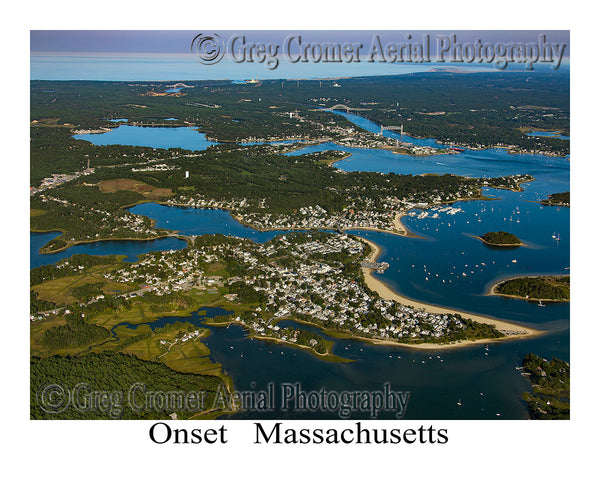 Aerial Photo of Onset, Massachusetts