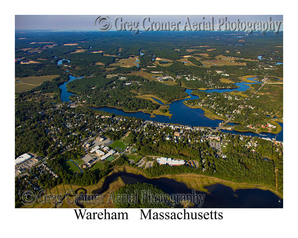 Aerial Photo of Wareham, Massachusetts
