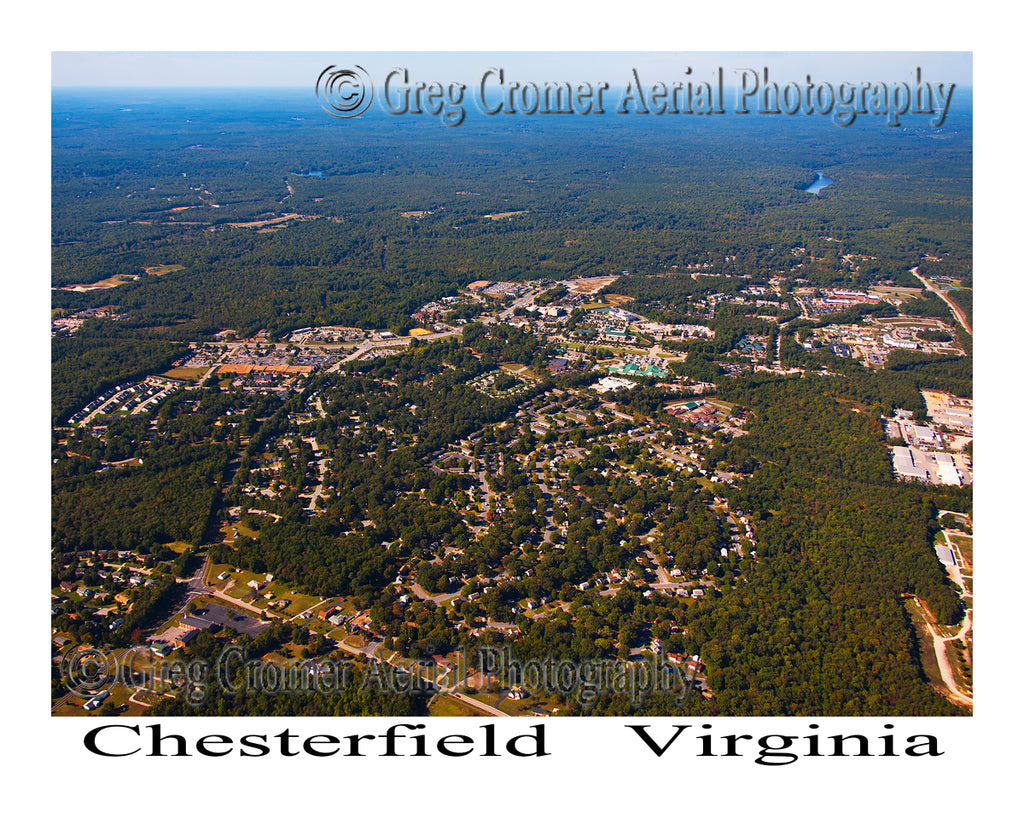 Aerial Photo of Chesterfield, Virginia