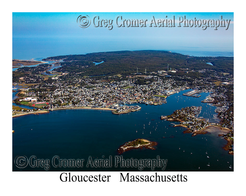 Aerial Photo of Gloucester, Massachusetts