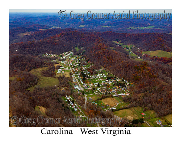 Aerial Photo of Carolina, West Virginia