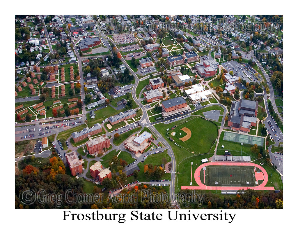 Aerial Photo of Frostburg State University - Frostburg, Maryland