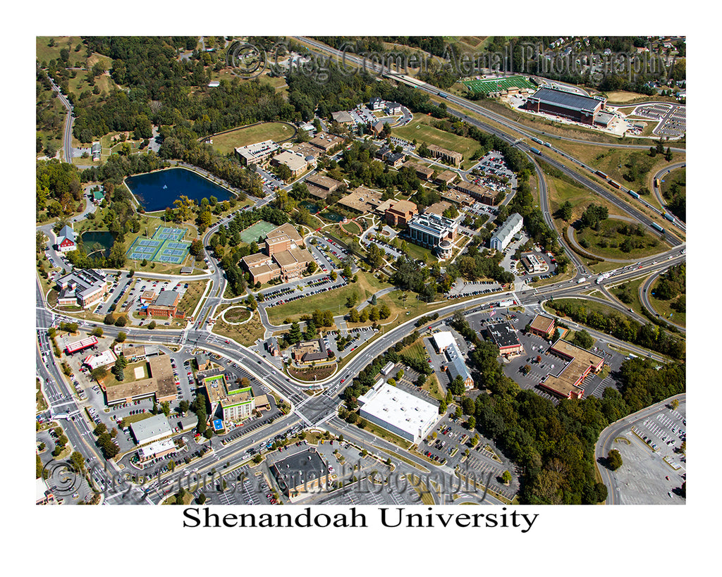 Aerial Photo of Shenandoah University - Winchester, Virginia