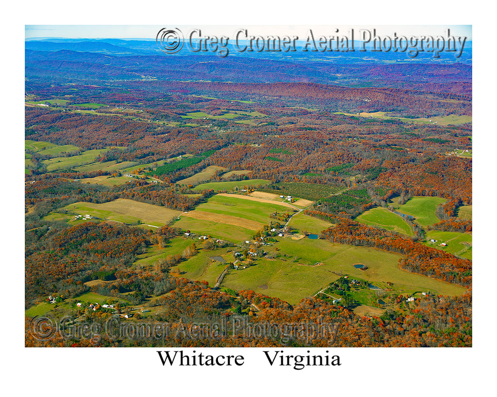 Aerial Photo of Whitacre, Virginia