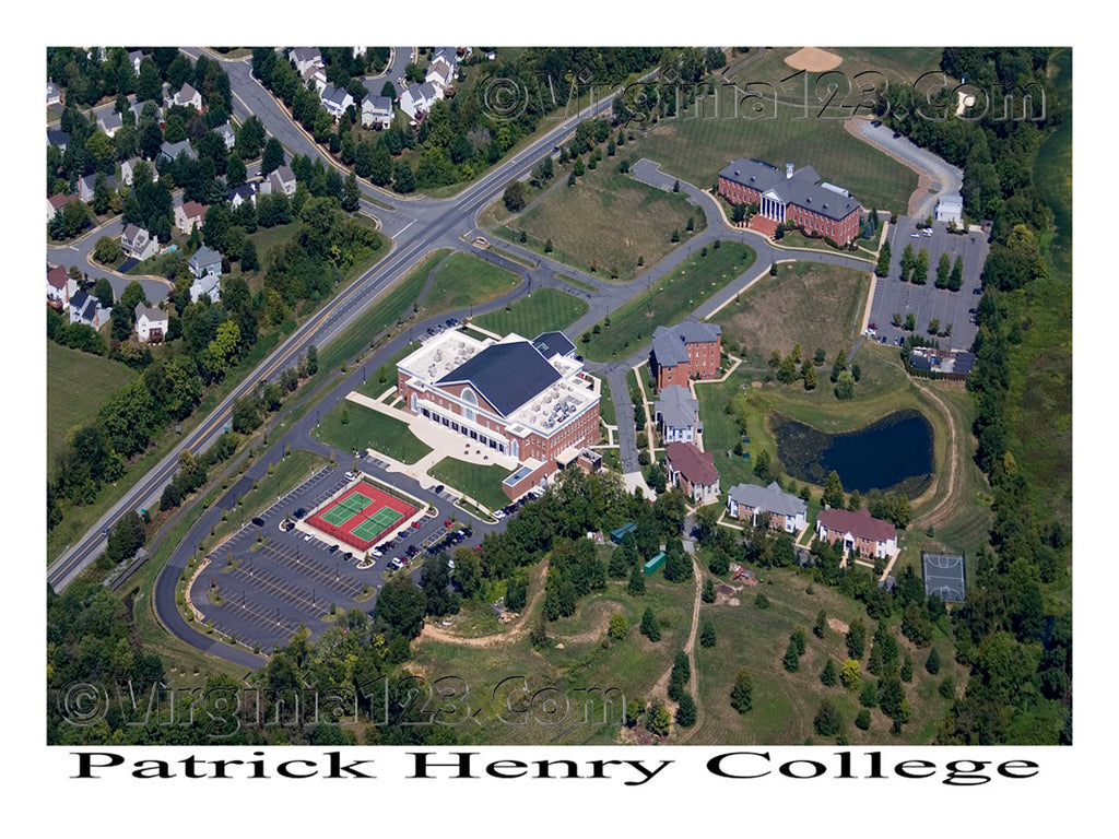 Aerial Photo of Patrick Henry College - Purcellville, Virginia
