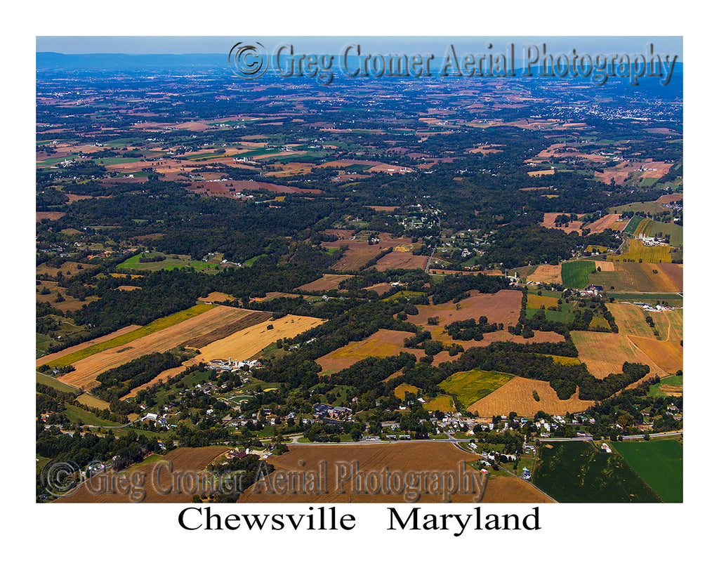 Aerial Photo of Chewsville, Maryland