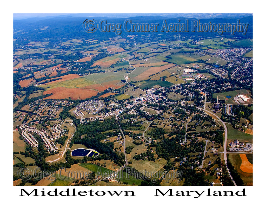 Aerial Photo of Middletown, Maryland