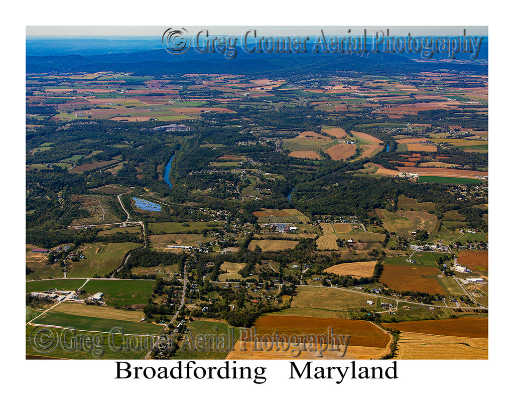 Aerial Photo of Broadfording, Maryland