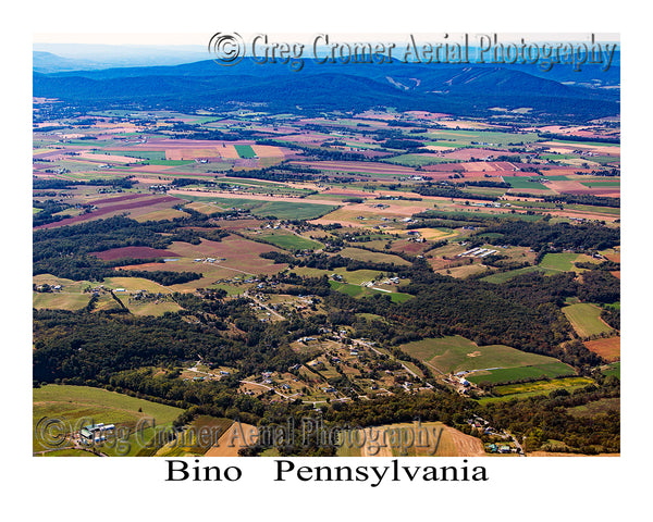 Aerial Photo of Bino, Pennsylvania