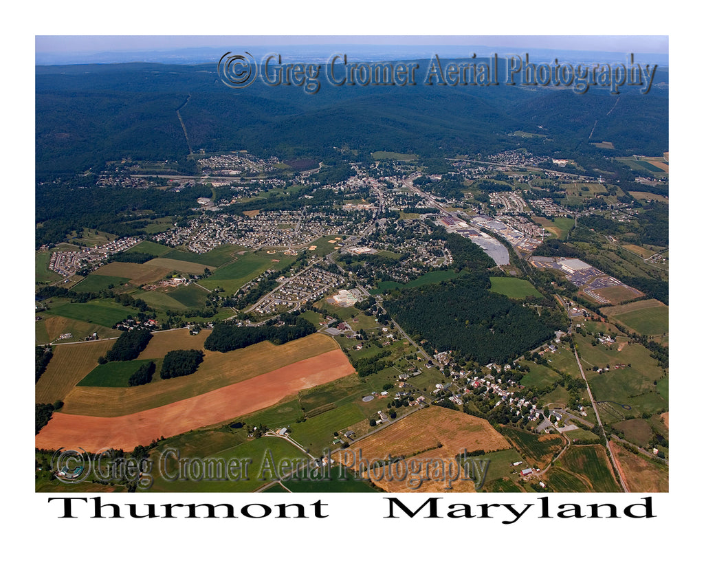 Aerial Photo of Thurmont, Maryland