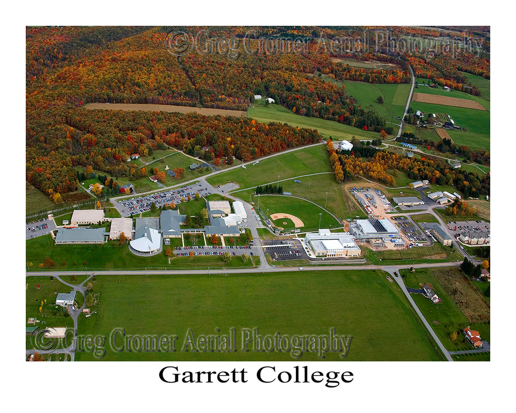 Aerial Photo of Garrett College - McHenry, Maryland