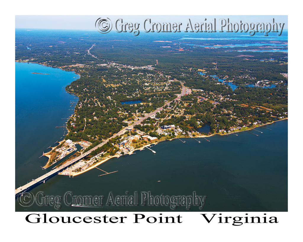 Aerial Photo of Gloucester Point, Virginia