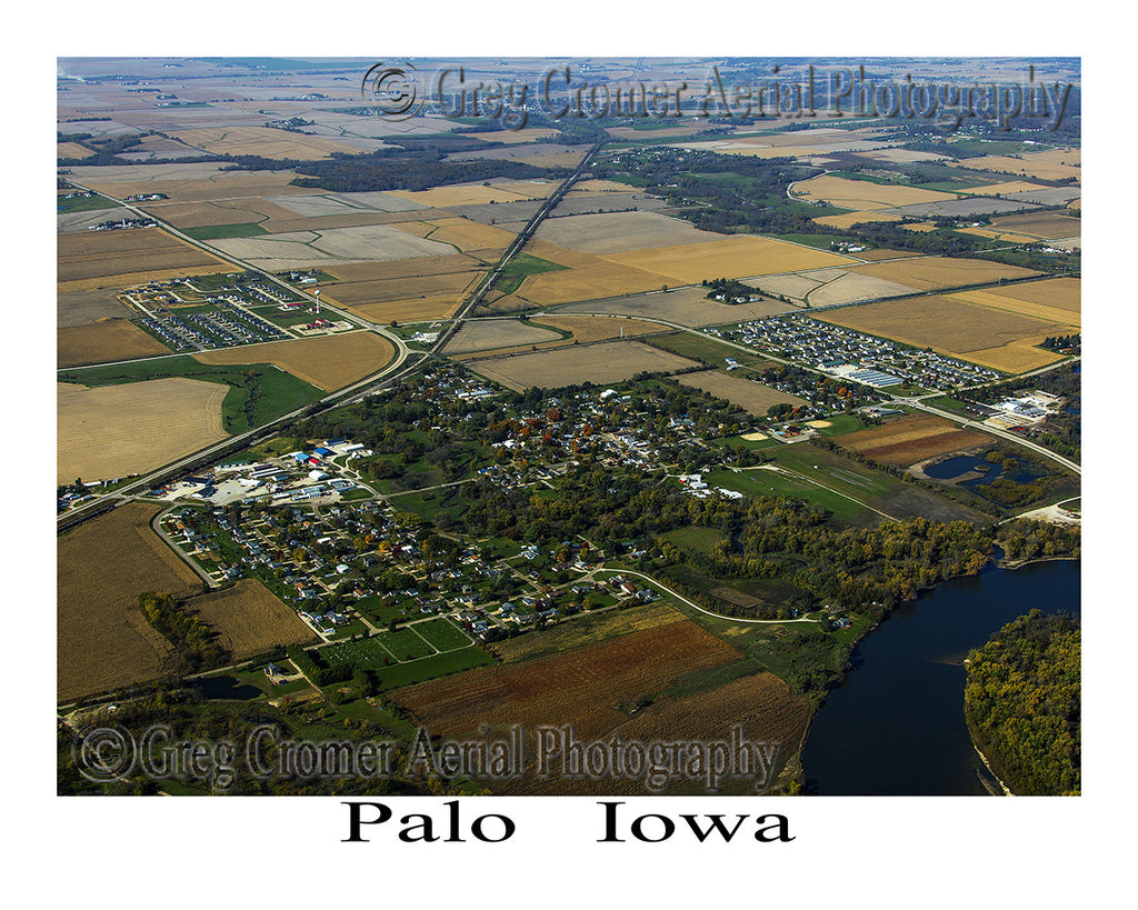 Aerial Photo of Palo Iowa