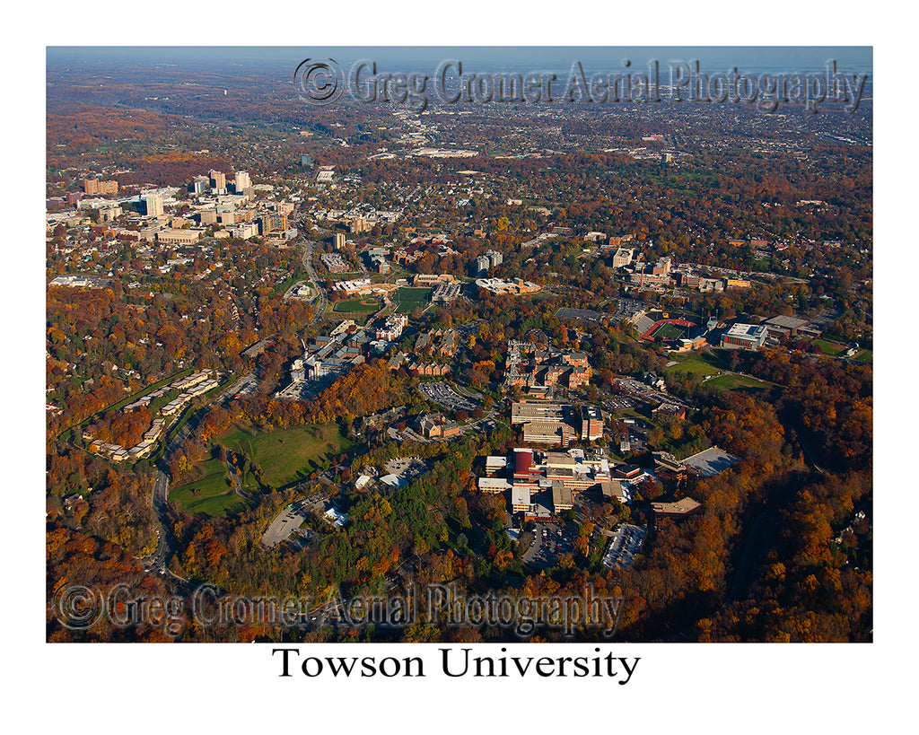 Aerial Photo of Towson State University - Maryland