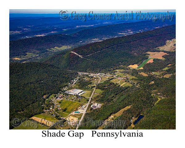 Aerial Photo of Shade Gap, Pennsylvania