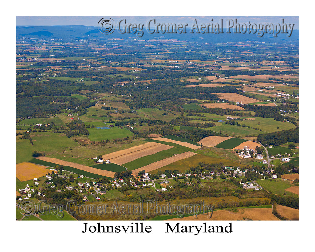 Aerial Photo of Johnsville, Maryland