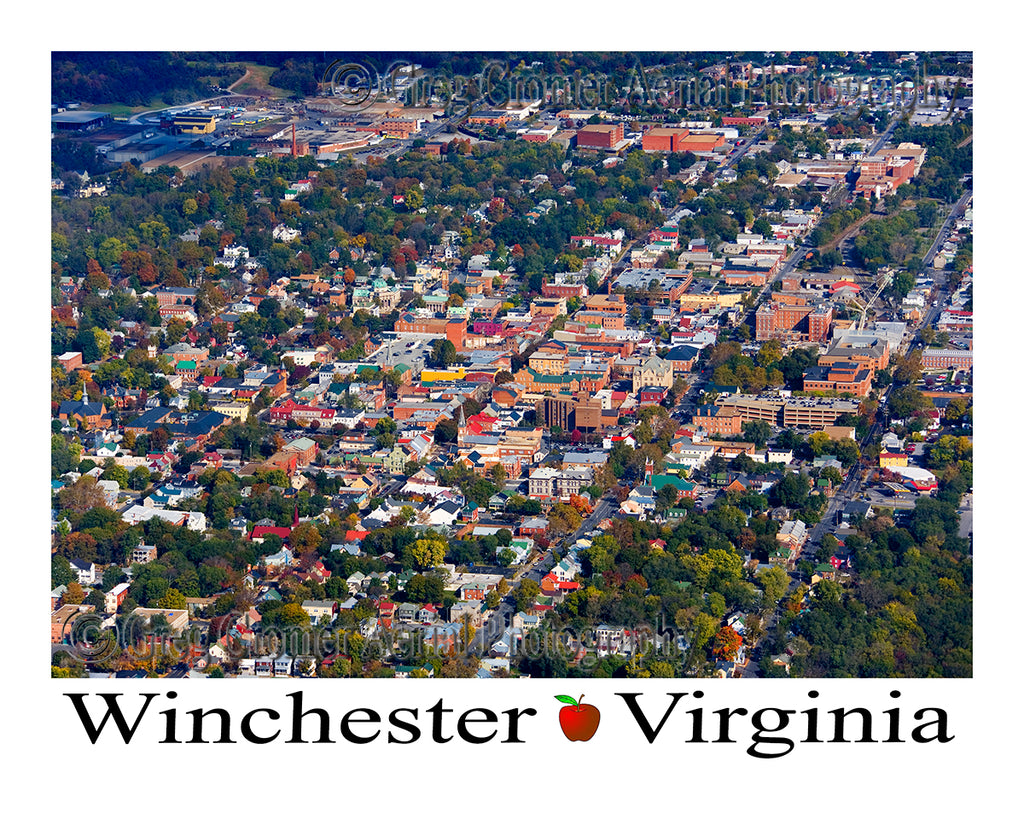 Aerial Photo of Winchester, Virginia