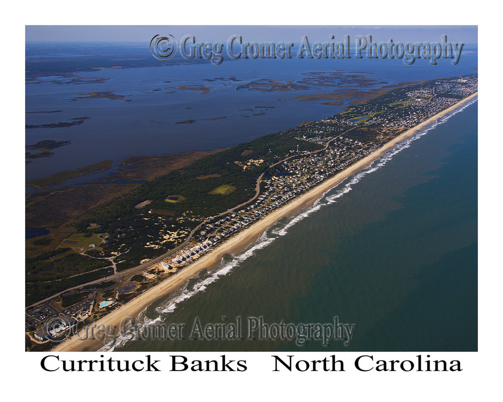 Aerial Photo of Currituck Banks, North Carolina