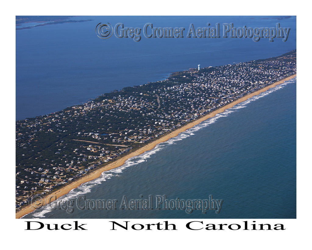 Aerial Photo of Duck, North Carolina