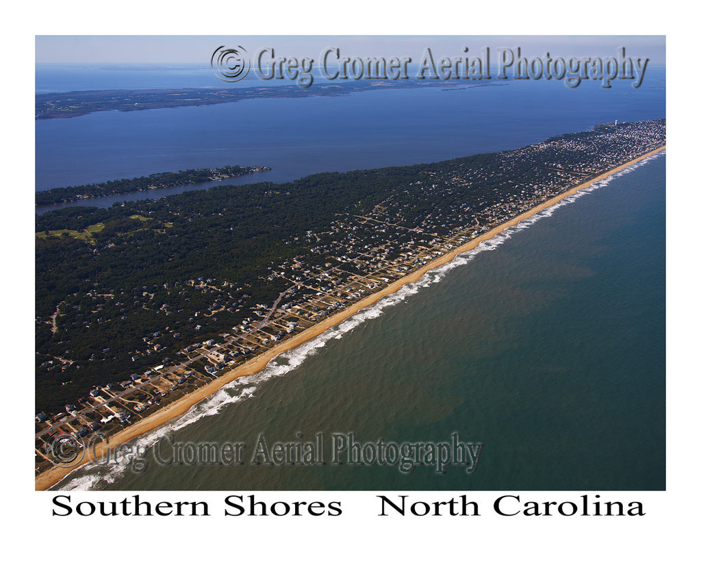 Aerial Photo of Southern Shores, North Carolina