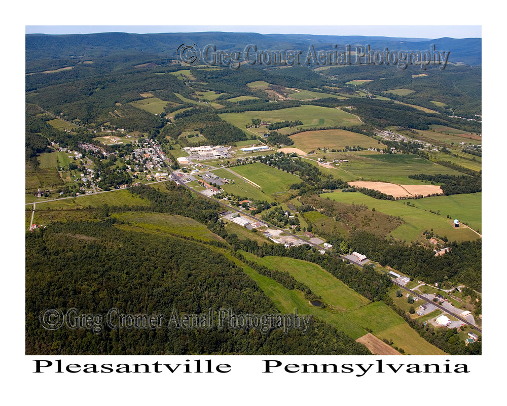 Aerial Photo of Pleasantdale, Pennsylvania