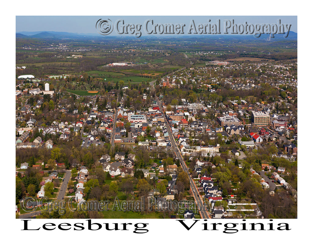 Aerial Photo of Leesburg, Virginia