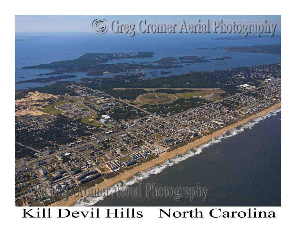 Aerial Photo of Kill Devil Hills, North Carolina