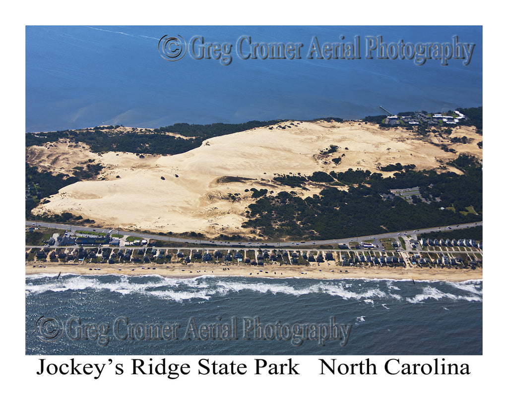 Aerial Photo of Jockey's Ridge State Park, North Carolina