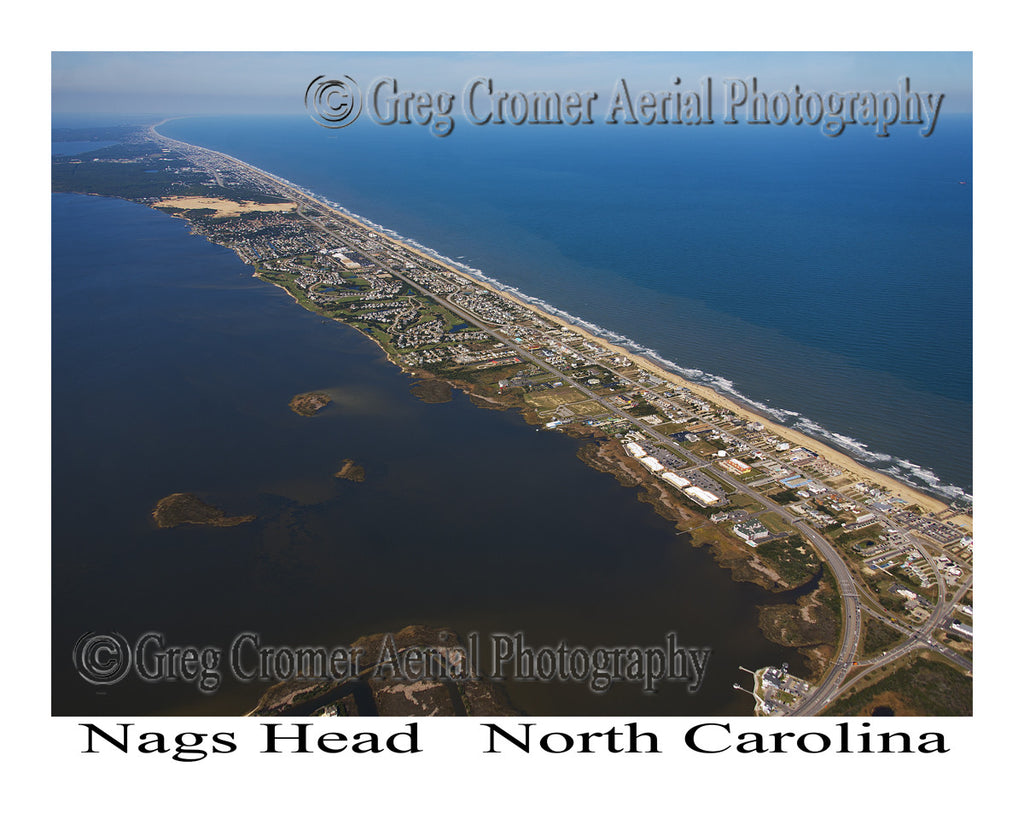 Aerial Photo of Nags Head, North Carolina