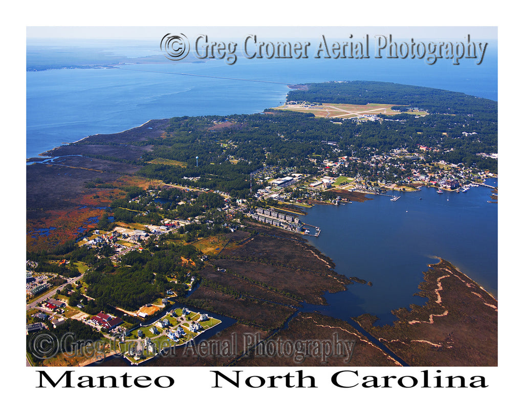 Aerial Photo of Manteo, North Carolina