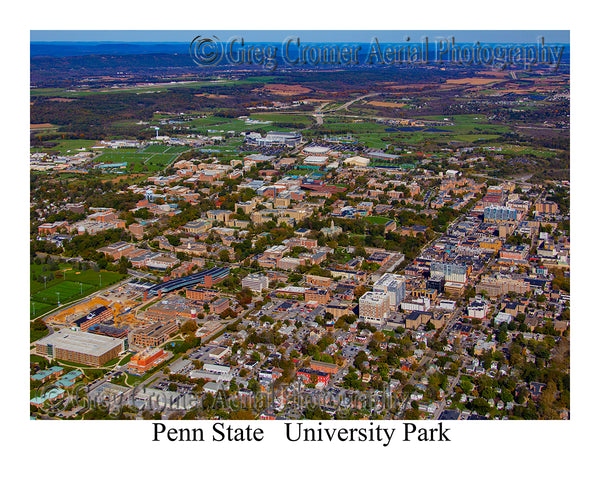 Aerial Photo of Penn State - State College, Pennsylvania