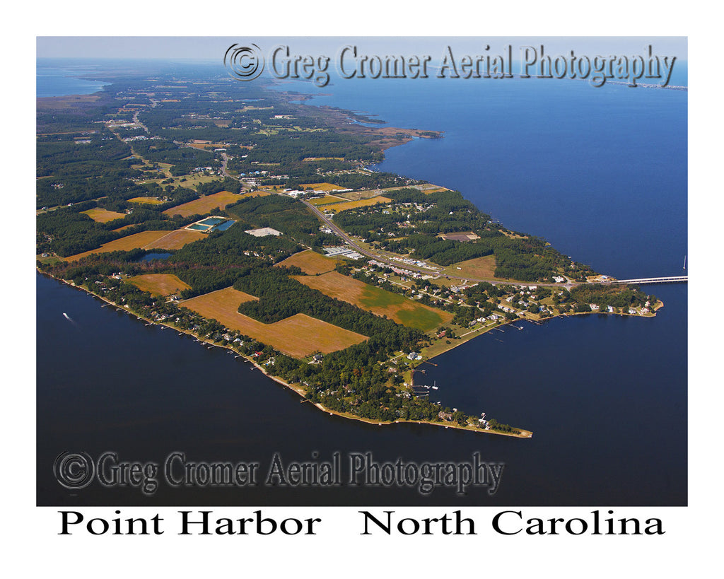 Aerial Photo of Point Harbor, North Carolina