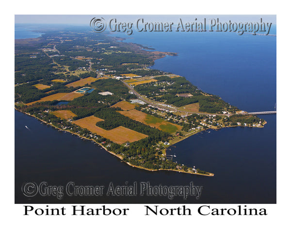 Aerial Photo of Point Harbor, North Carolina
