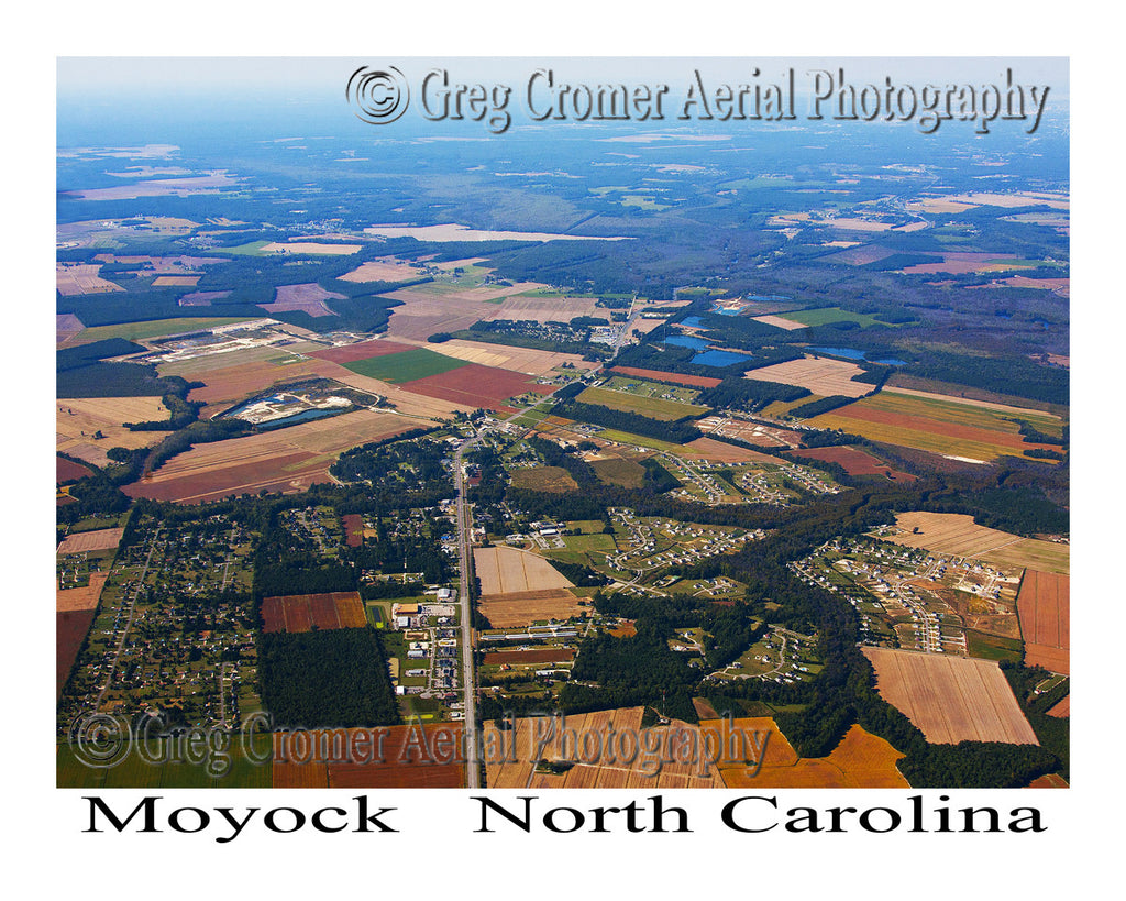 Aerial Photo of Moyock, North Carolina