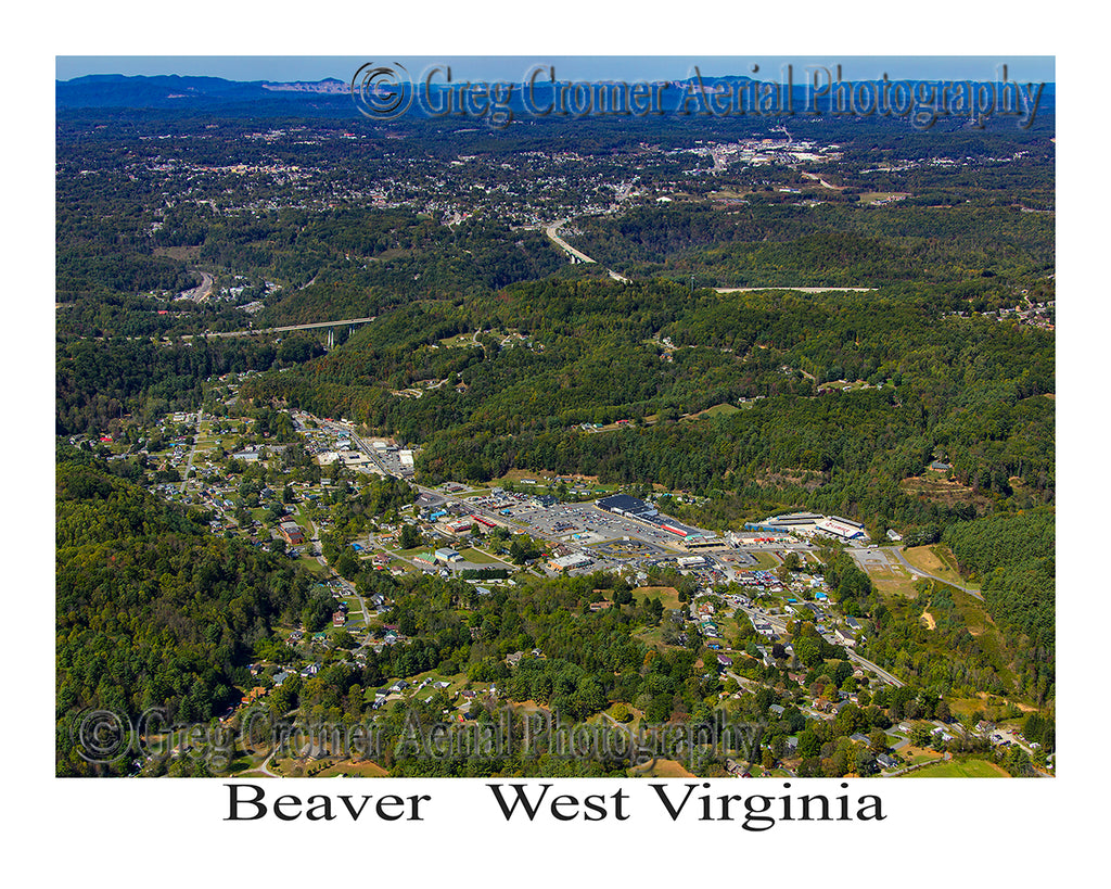 Aerial Photo of Beaver, West Virginia