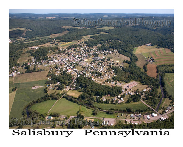 Aerial Photo of Salisbury, Pennsylvania