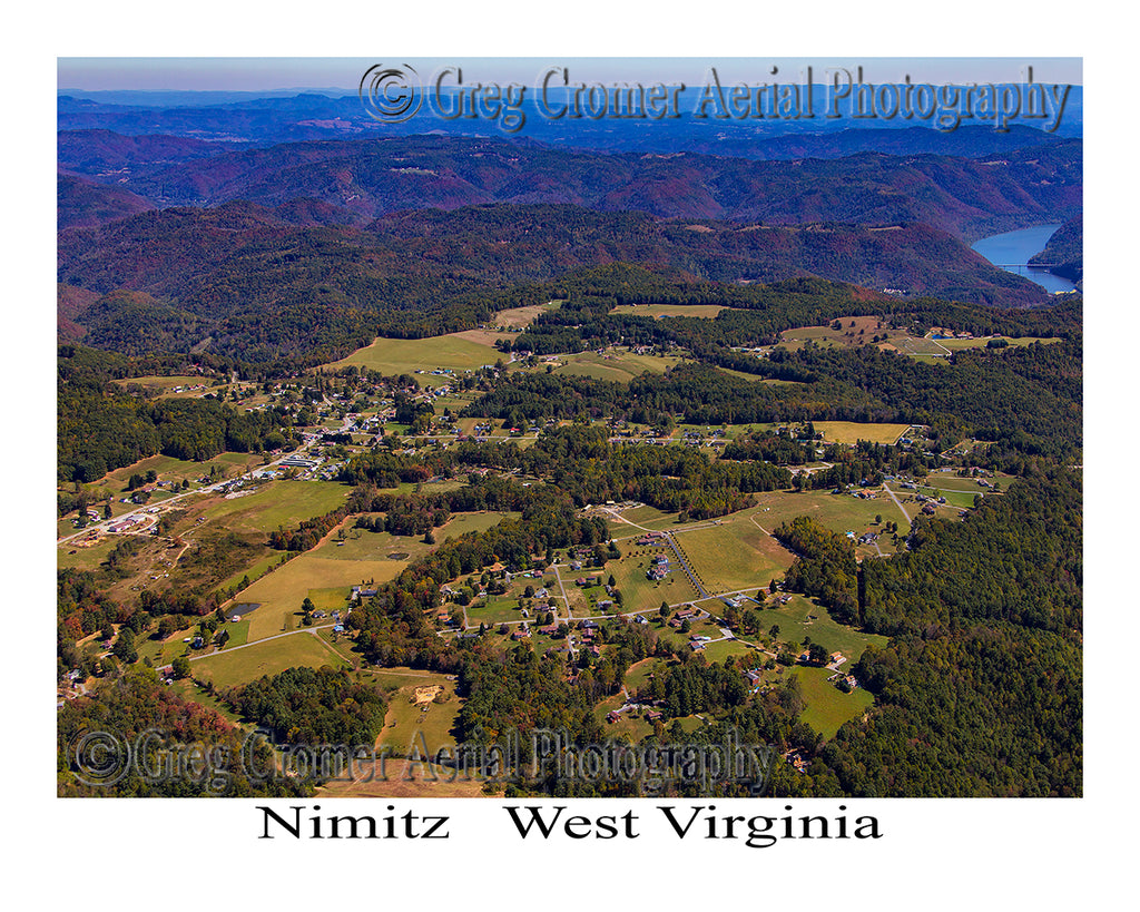 Aerial Photo of Nimitz, West Virginia