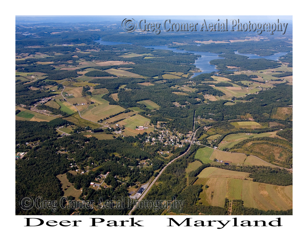 Aerial Photo of Deer Park, Maryland