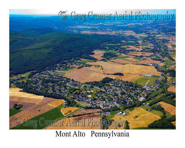 Aerial Photo of Mont Alto, Pennsylvania