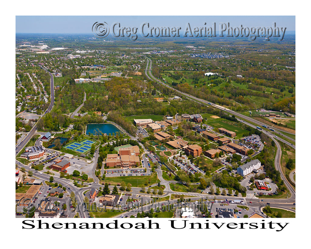 Aerial Photo of Shenandoah University - Winchester, Virginia