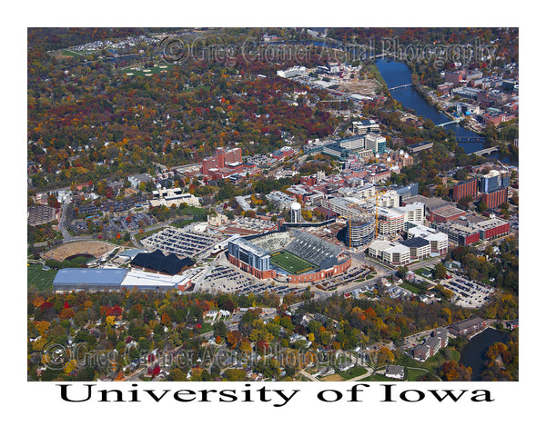 Aerial Photo of University of Iowa