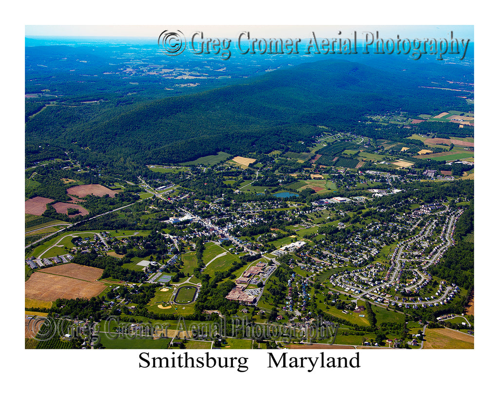 Aerial Photo of Smithsburg, Maryland