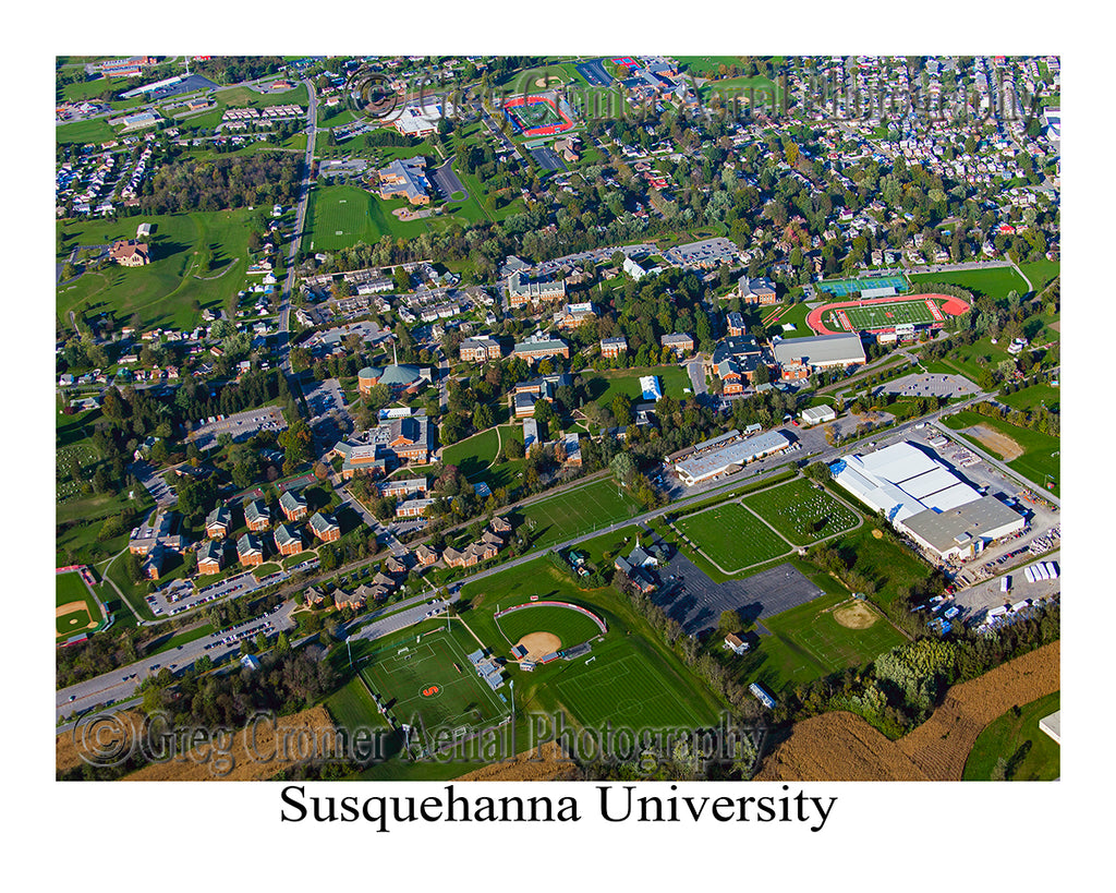 Aerial Photo of Susquehanna University - Selinsgrove, Pennsylvania