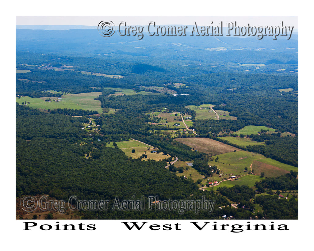 Aerial Photo of Points, West Virginia