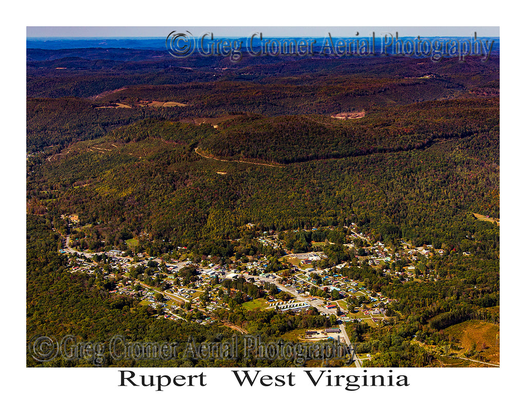 Aerial Photo of Rupert, West Virginia