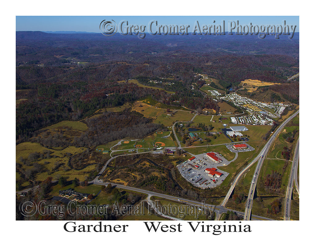 Aerial Photo of Gardner, West Virginia